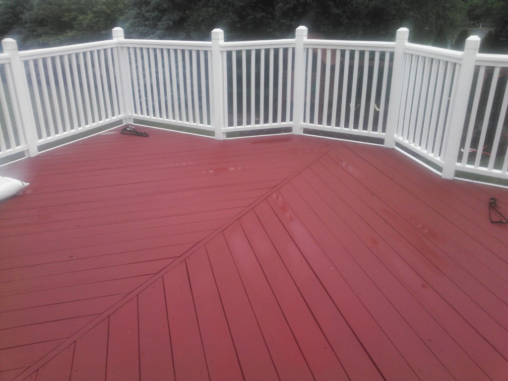 Deck Staining