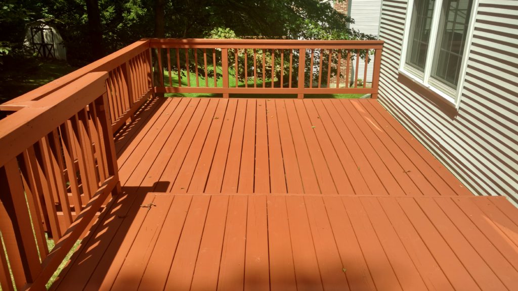 Deck Staining