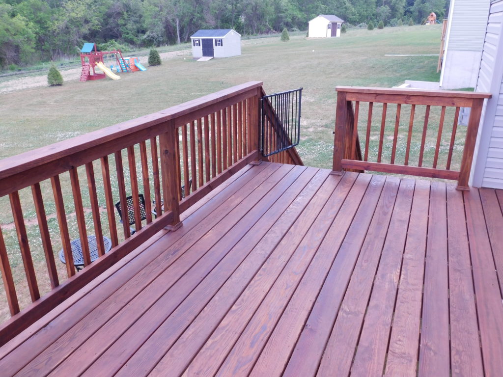 Deck Staining