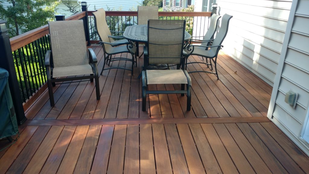 IPE Deck Staining