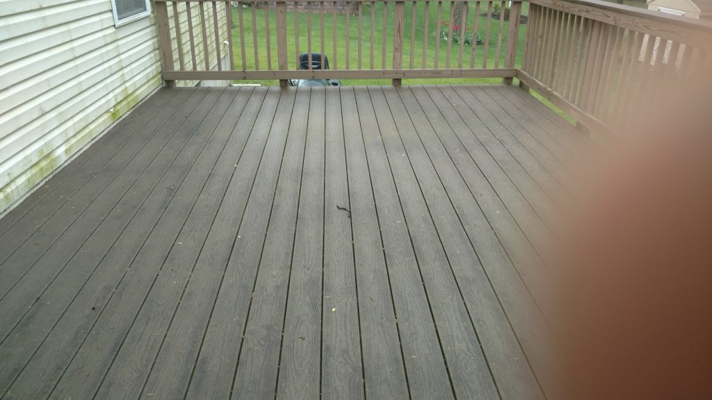 Before Berwyn Deck Staining & Washing